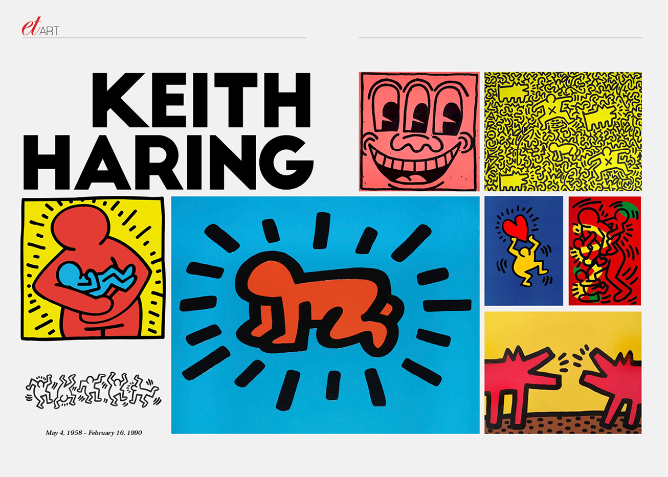 et ART - KEITH HARING