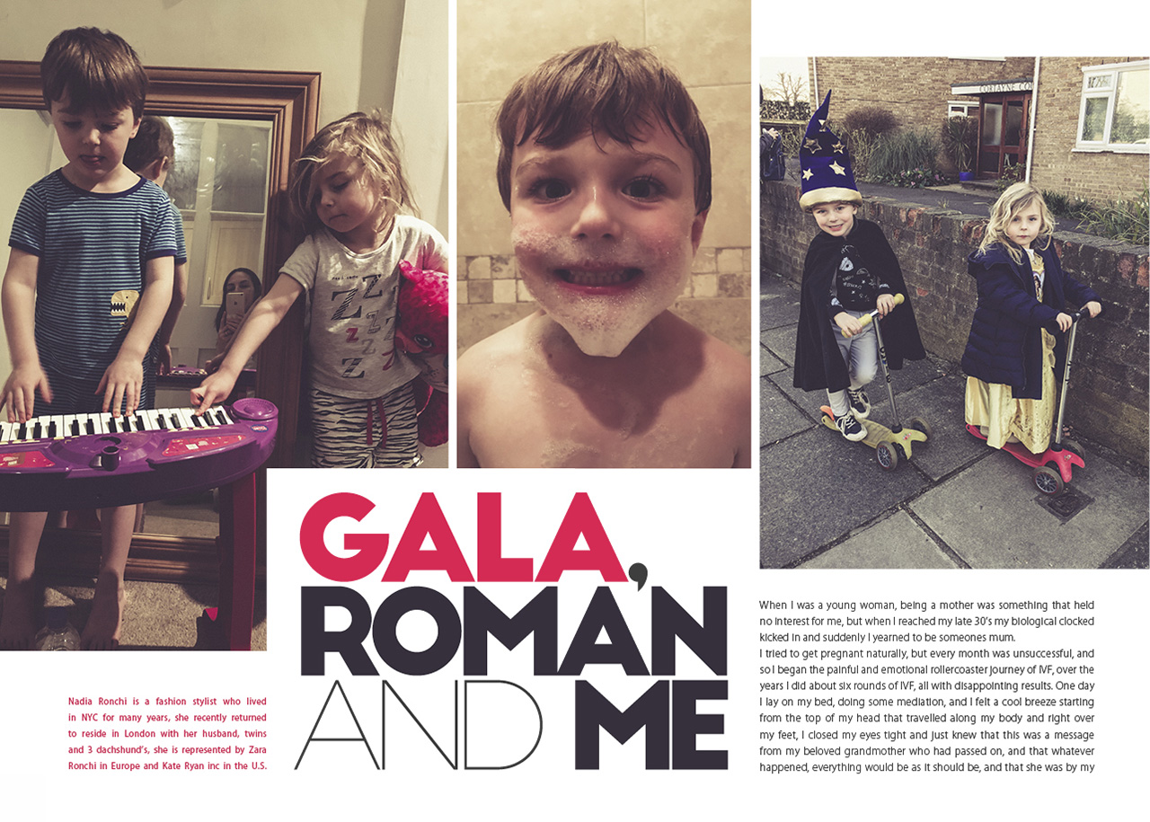Gala, Roman and me